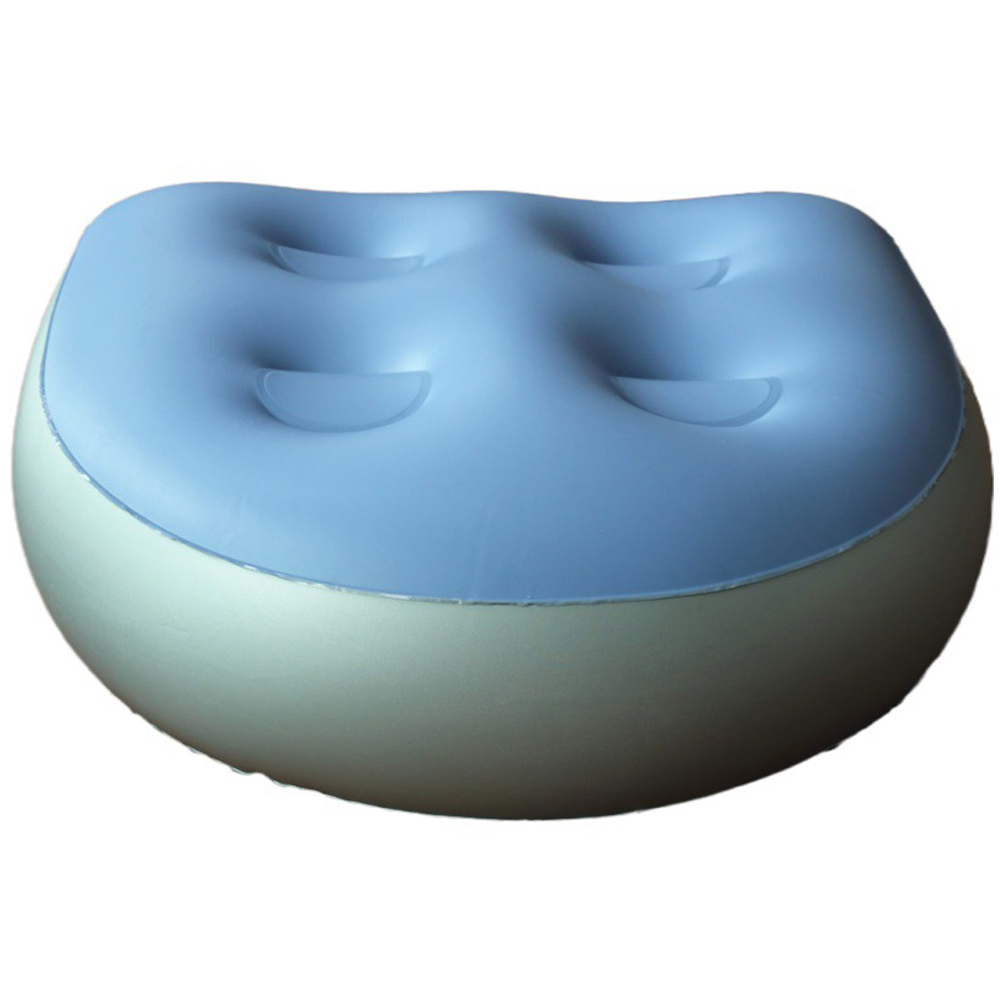 Bathtub Pillow Inflatable - Inflatable Spa Seat Mat with Suction