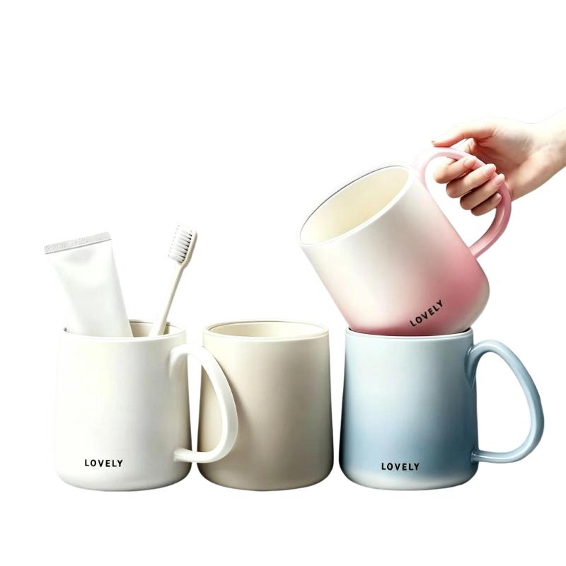 Home Bathroom Break - Mold Proof Plastic Mouthwash Cup Gradient