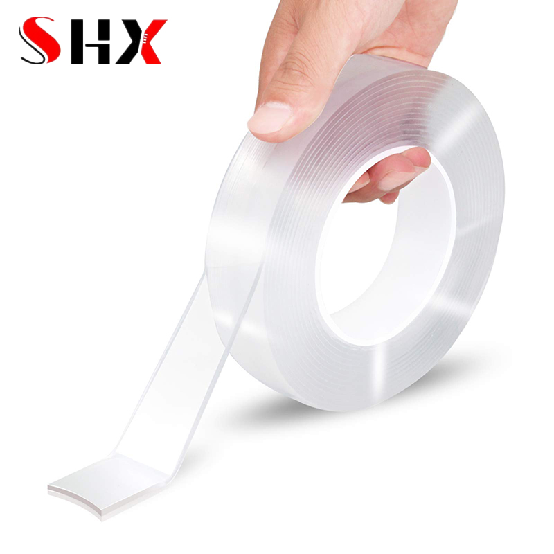 Home Bathroom Wall Tiles - Transparent Double Sided Tape Nano Tape