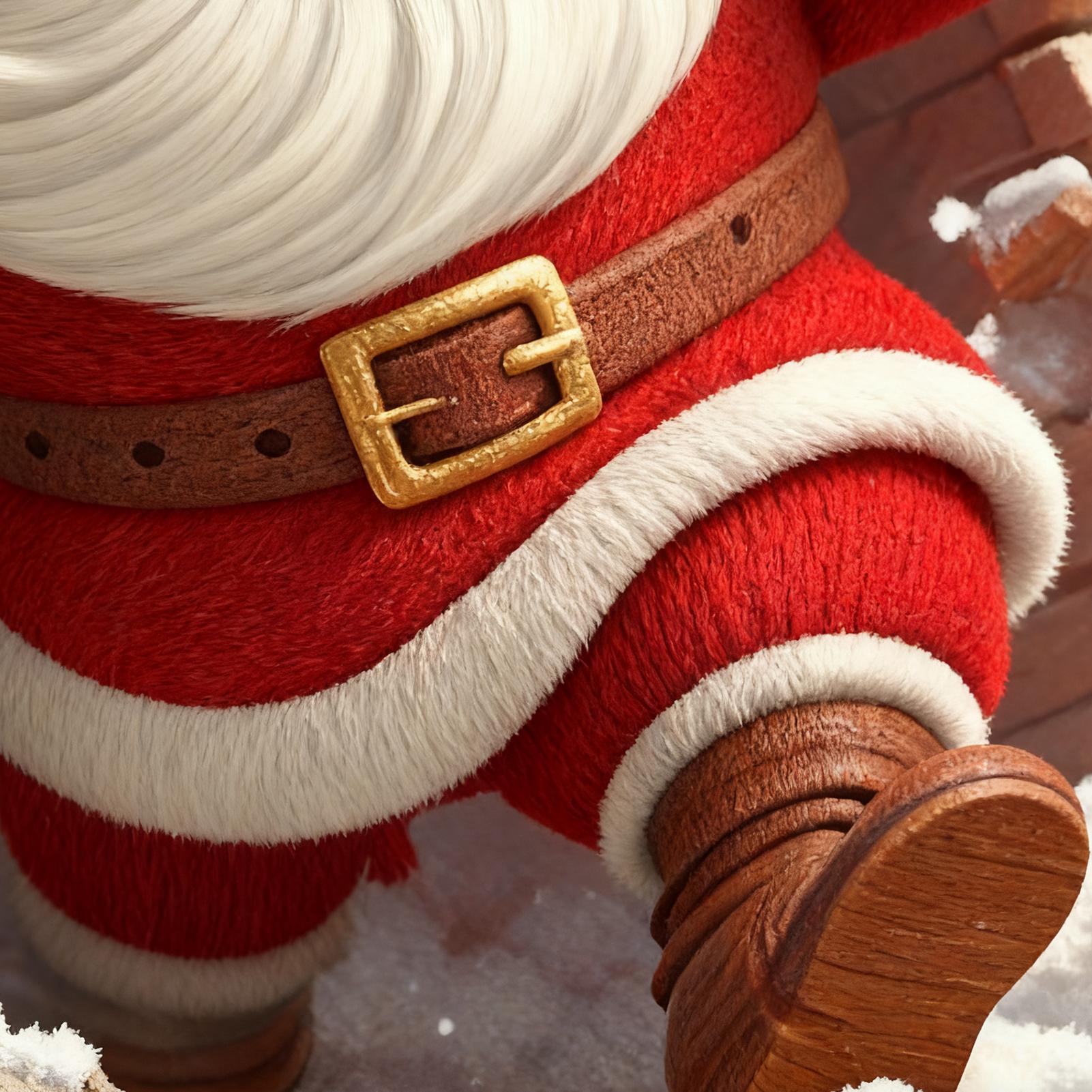 Home Bathroom Break - Christmas Santa Wall Decals Christmas Santa