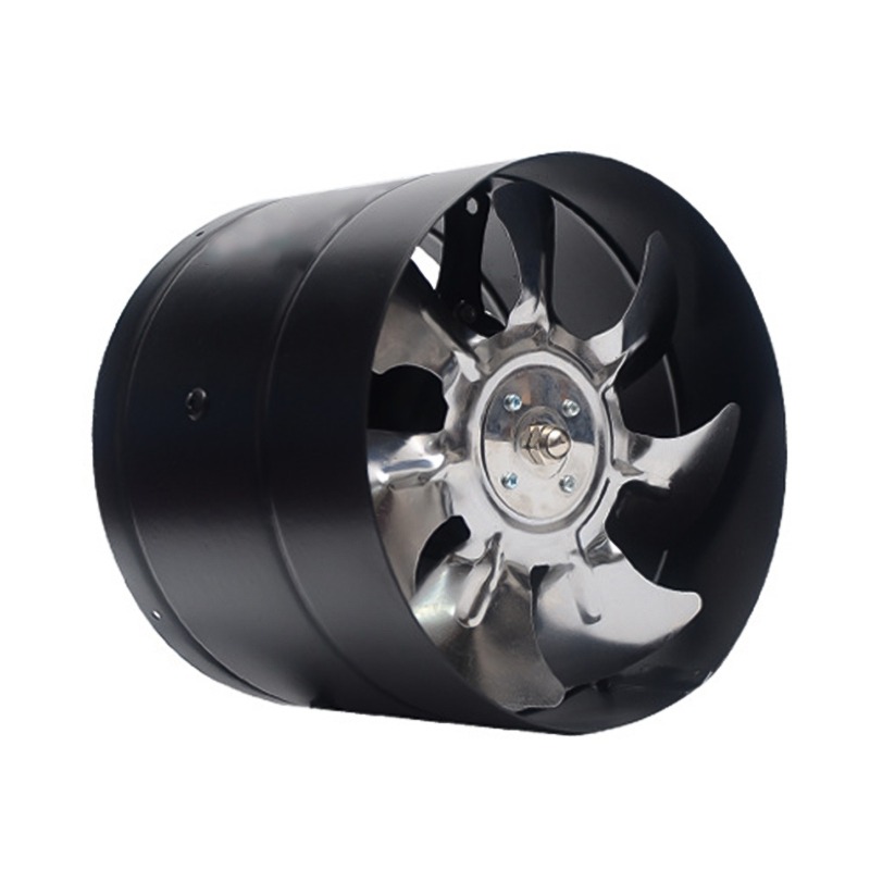 Home Bathroom Ventilation - 4inch Metal Pipe Exhaust Fan Mini
