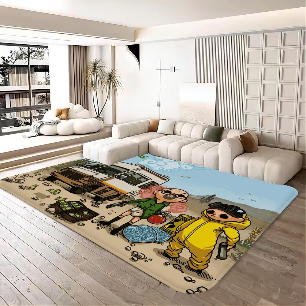Home Bathroom Break - Heisenberg Breaking Bad Floor Mat Bath
