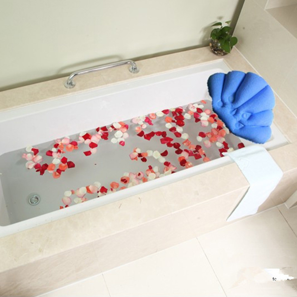 Bathtub Pillow Inflatable - 2Pcs Inflatable Bath Pillow for Bathtub