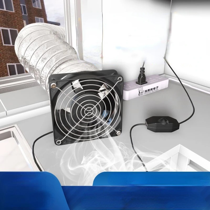 Home Bathroom Ventilation - Domestic Fume Exhauster Strong Exhaust Fan