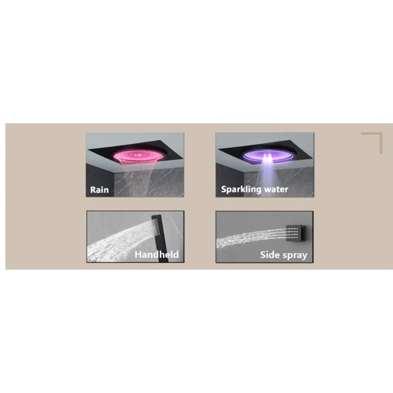 Smart LED Shower Set Bathroom  - огляд і ціна Home Bathroom Set