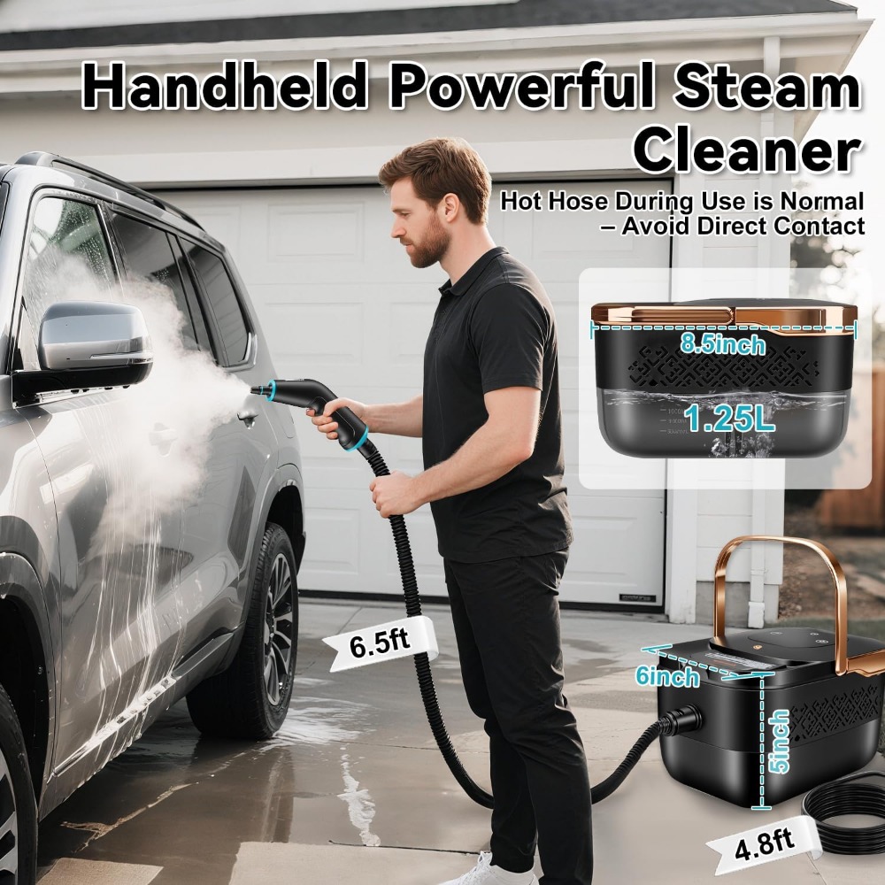 2500W Portable Steam Cleaner,  - огляд і ціна Home Bathroom Images