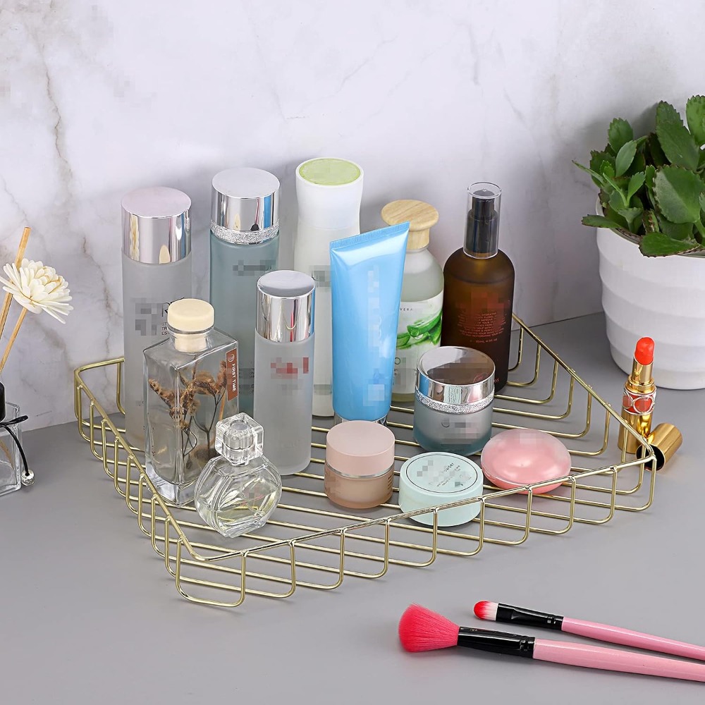 Elegant Gold Wire Desk Tray fo - огляд і ціна Home Bathroom Images