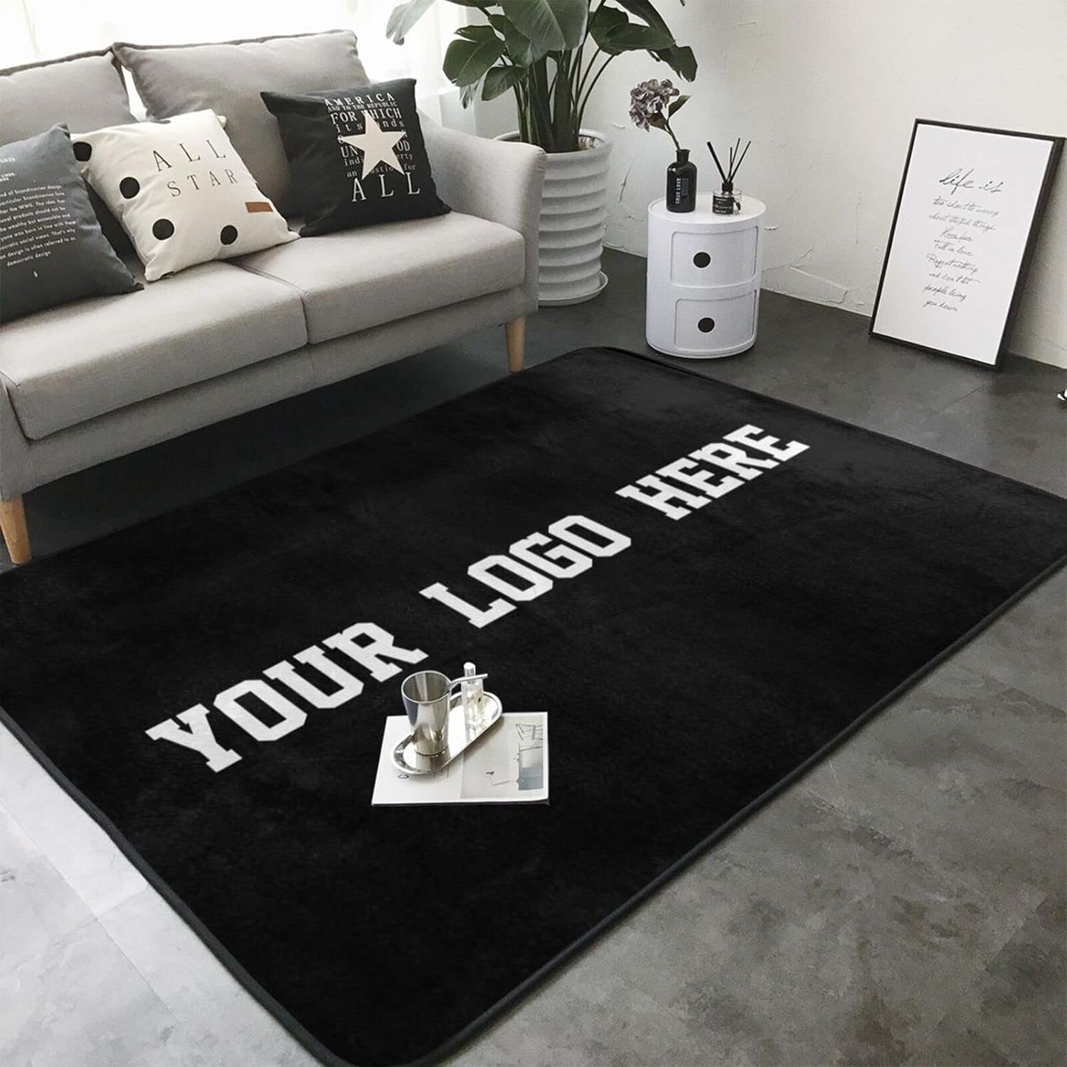 Custom Rug Personalized Area C - огляд і ціна Home Bathroom Images