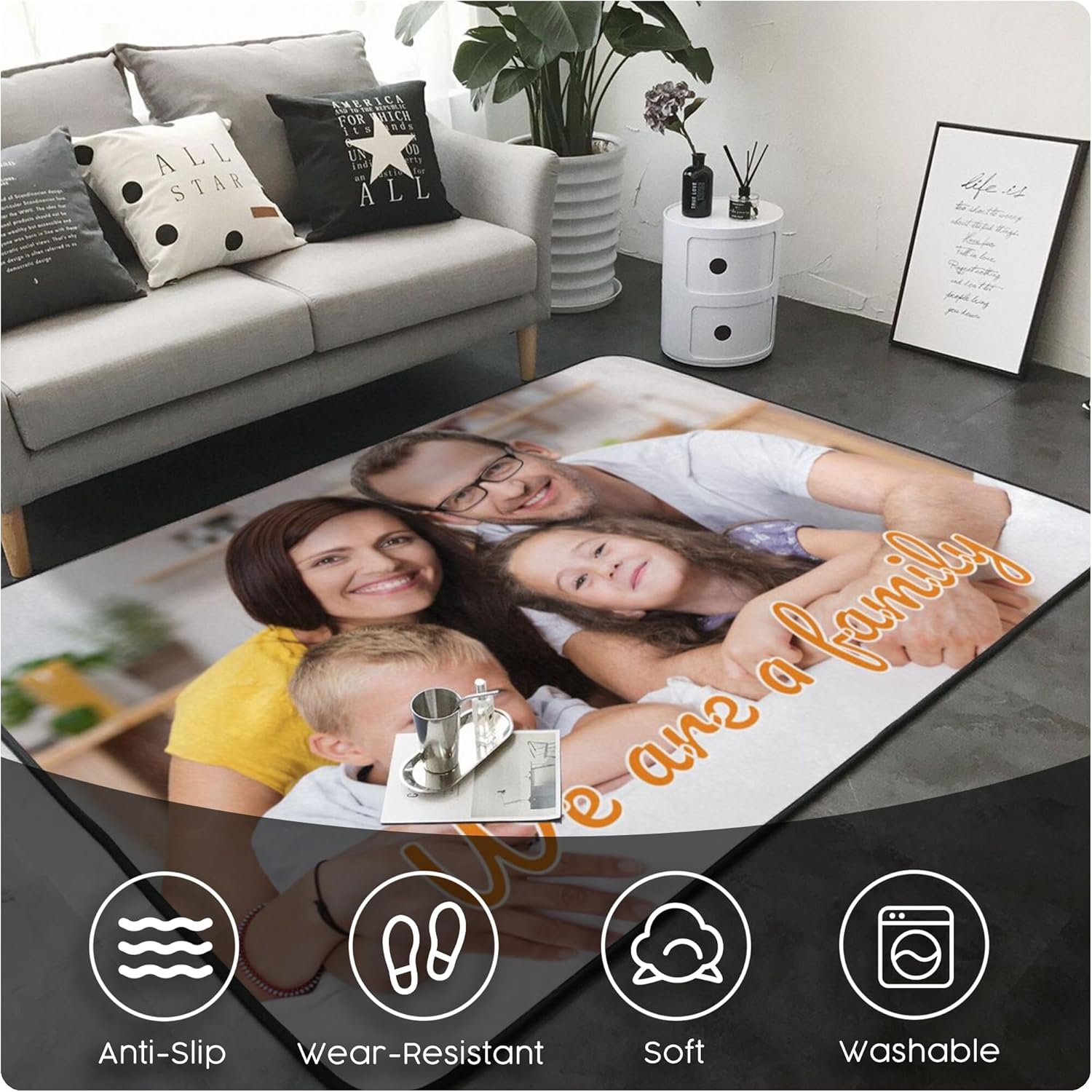Custom Rug Personalized Area C - огляд і ціна Home Bathroom Images