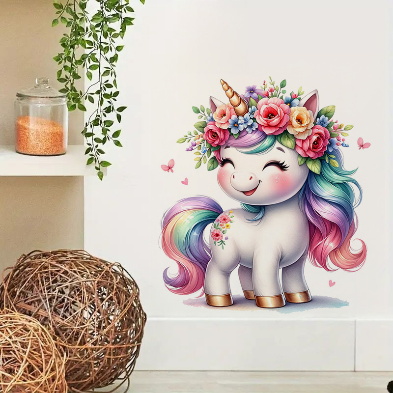Beautiful Watercolor Unicorn S - огляд і ціна Home Bathroom Wall Tiles
