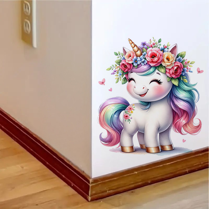 Beautiful Watercolor Unicorn S - огляд і ціна Home Bathroom Wall Tiles