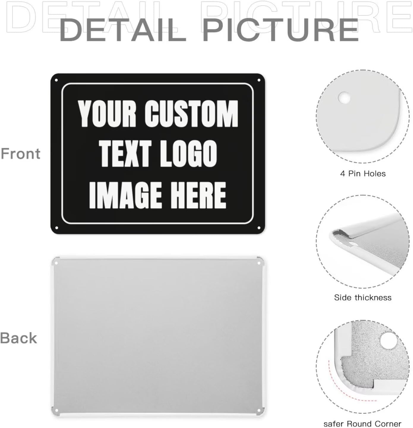 Custom Sign Personalized Metal - огляд і ціна Home Bathroom Images