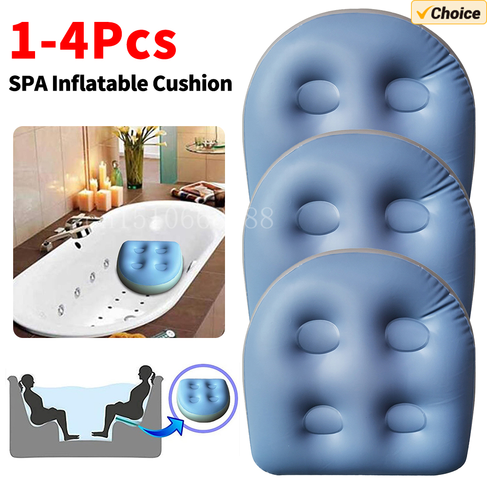 1-4 PCS SPA Inflatable Cushion - огляд і ціна Bathtub Pillow Inflatable