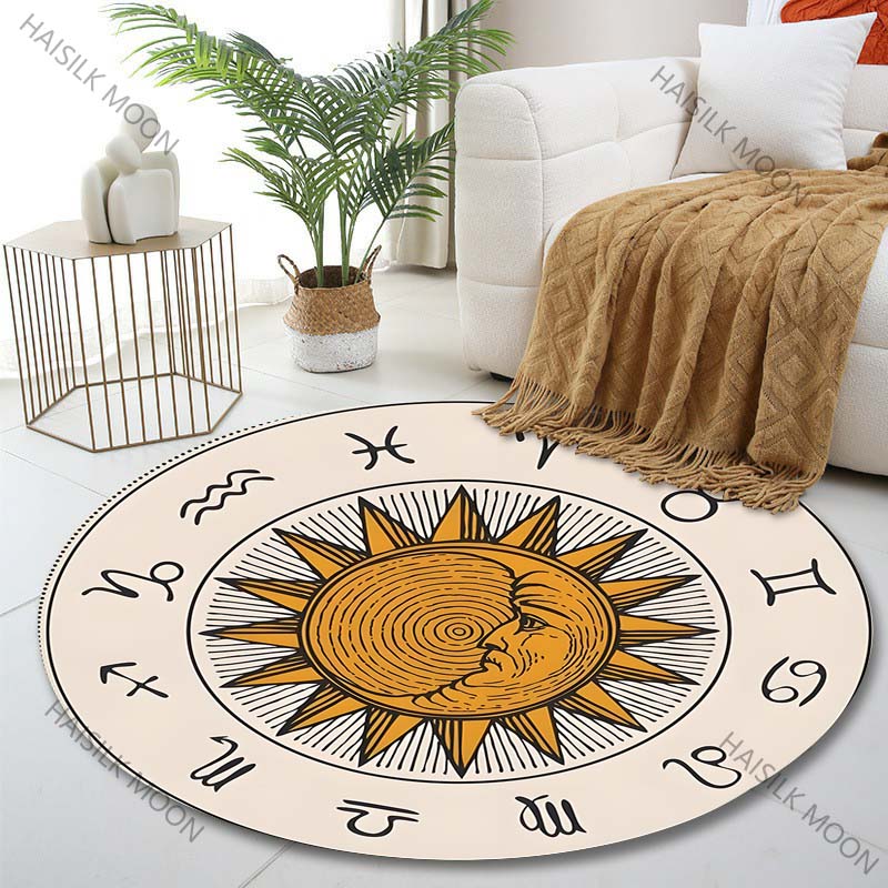 1PC Zodiac signs around sun im - огляд і ціна Home Bathroom Images