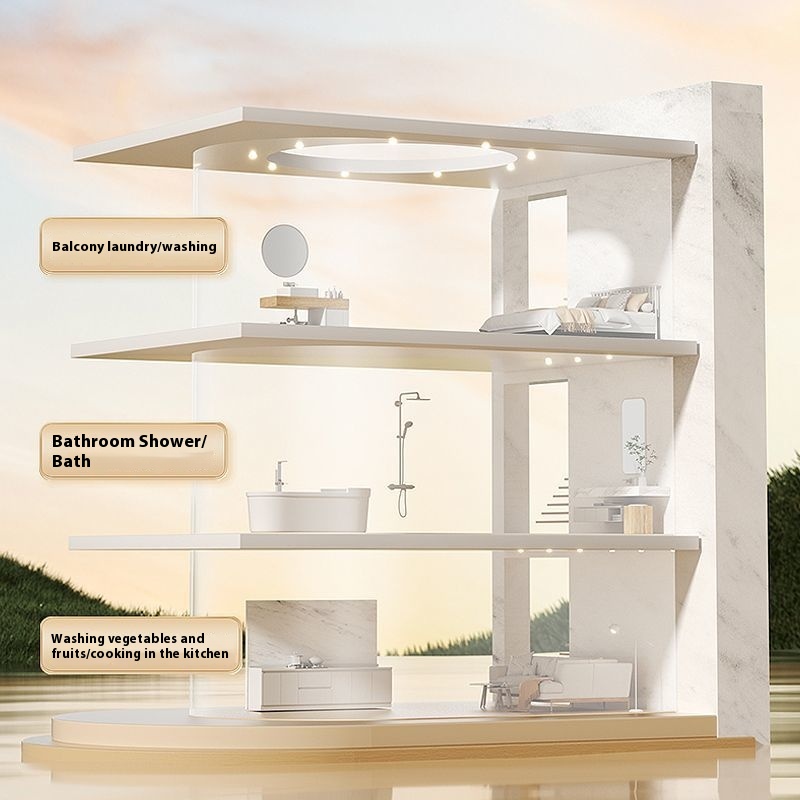 Pre-shower head, shower set fo - огляд і ціна Home Bathroom Set
