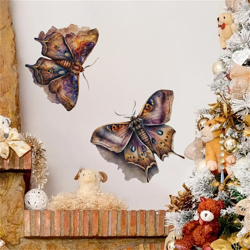 Beautiful Gothic Moth Sticker, - огляд і ціна Home Bathroom Wall Tiles