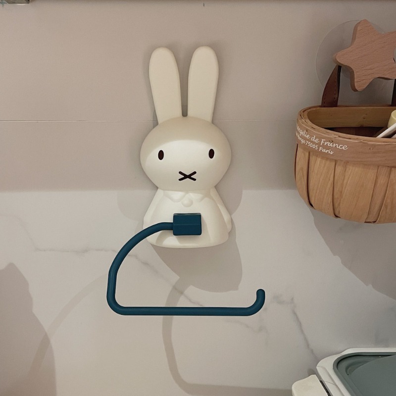 Kawaii Miffy Toilet Paper Rack - огляд і ціна Home Edit Bathroom Organizer