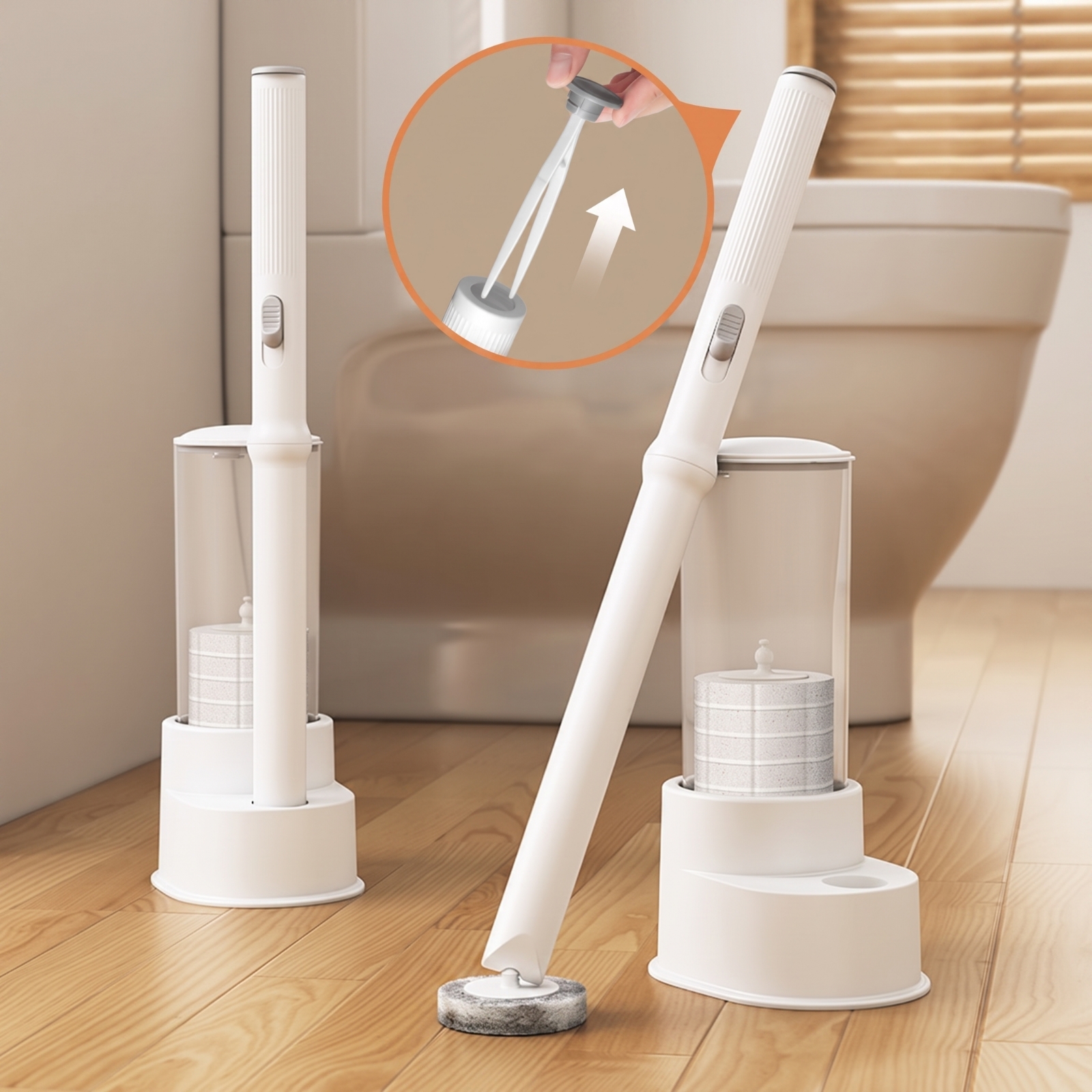 Disposable Toilet Brush Set Co - огляд і ціна Home Bathroom Set