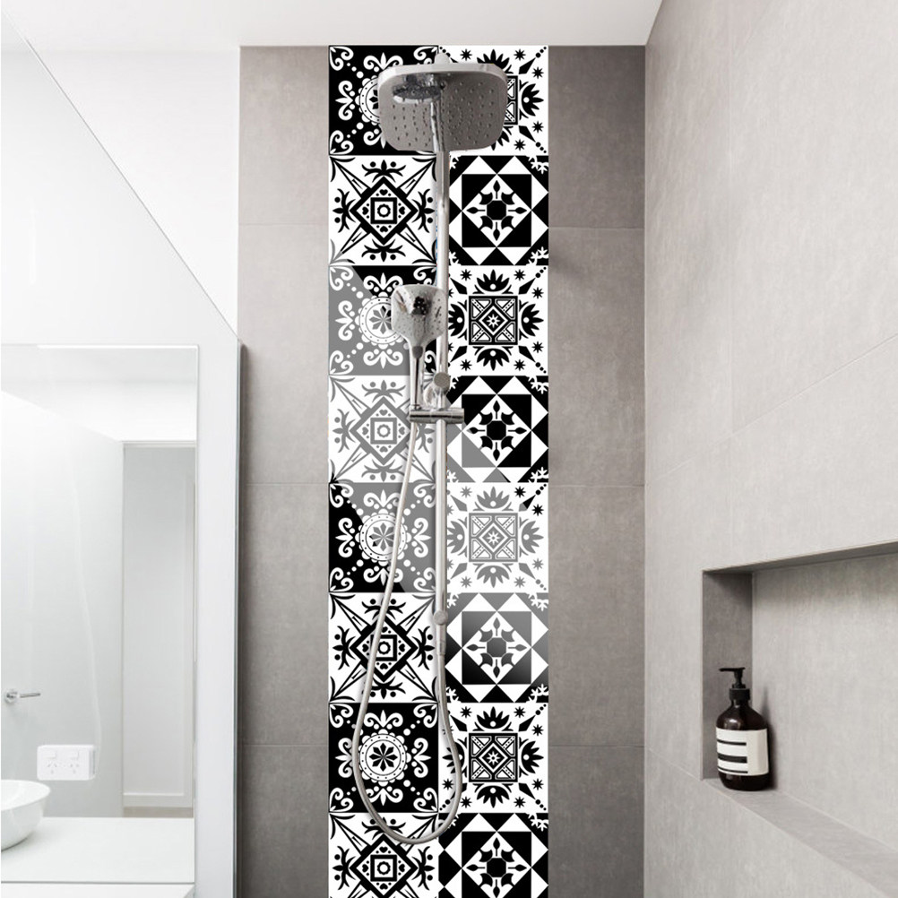 10 Pcs Home Decor Wall Sticker - огляд і ціна Home Bathroom Wall Tiles