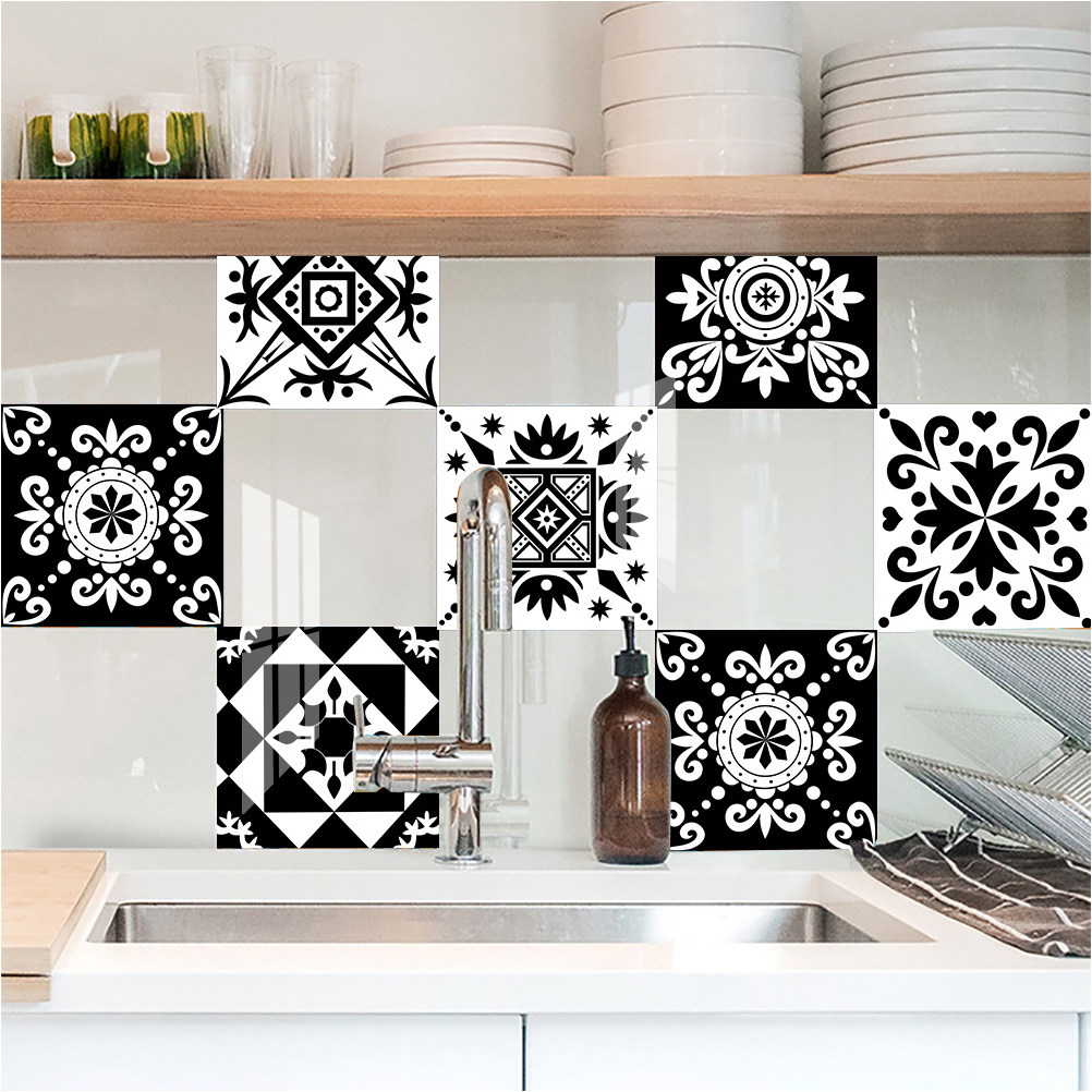 10 Pcs Home Decor Wall Sticker - огляд і ціна Home Bathroom Wall Tiles