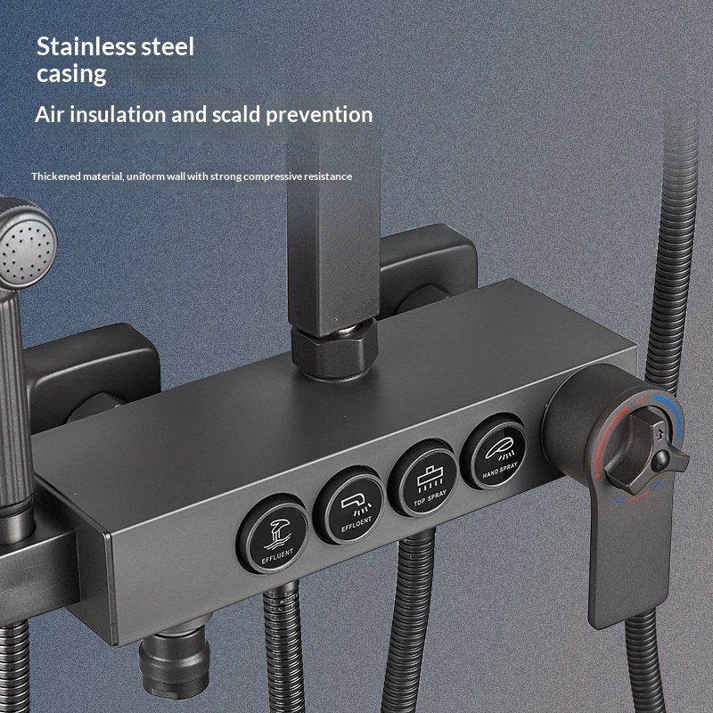 Stainless Steel Shower Set Ant - огляд і ціна Home Bathroom Set