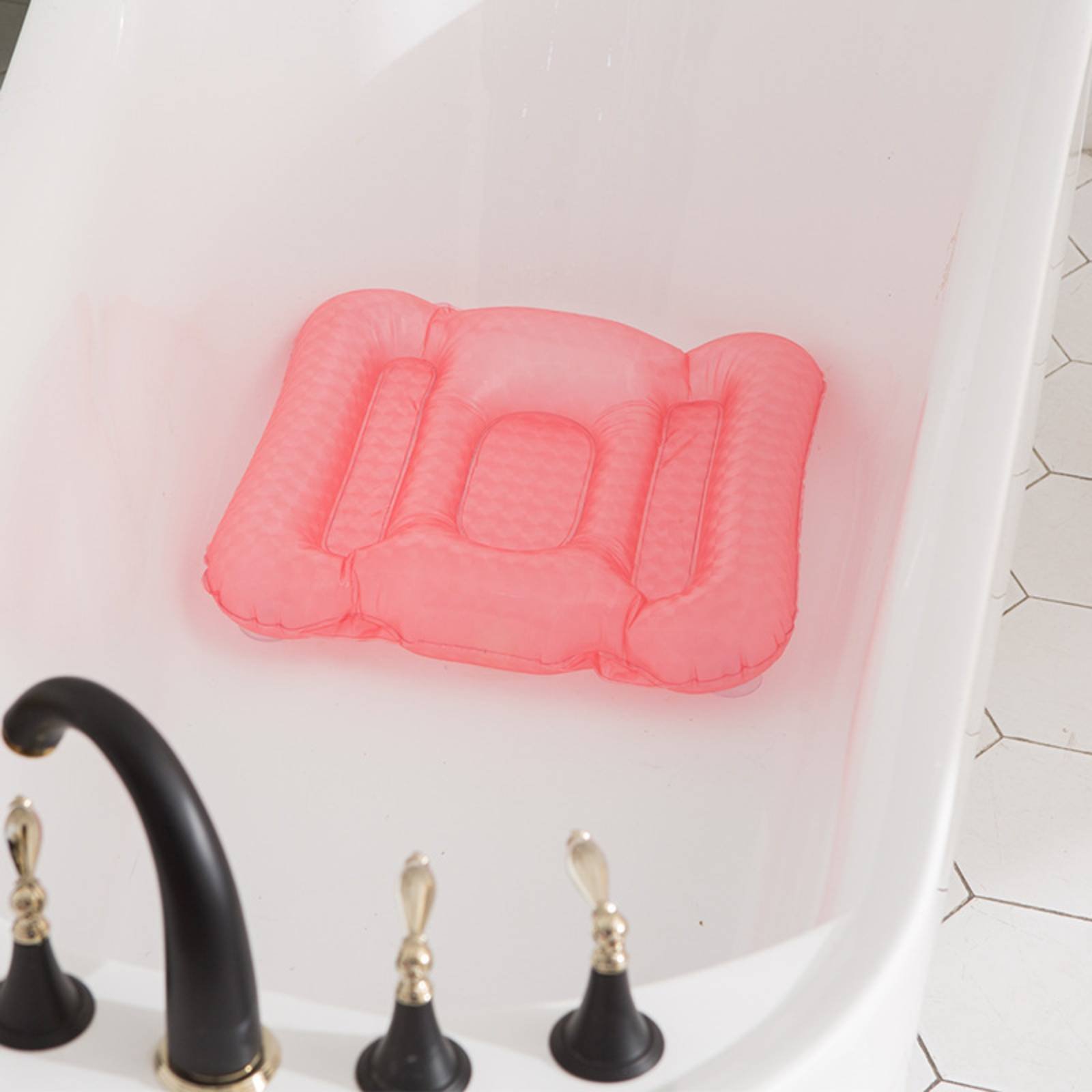 Bathtub Booster Pad Shimmery F - огляд і ціна Bathtub Pillow Inflatable