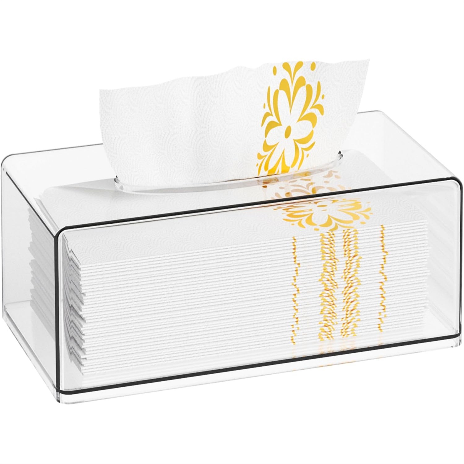 Acrylic Tissue Box Holder Rect - огляд і ціна Home Bathroom Images