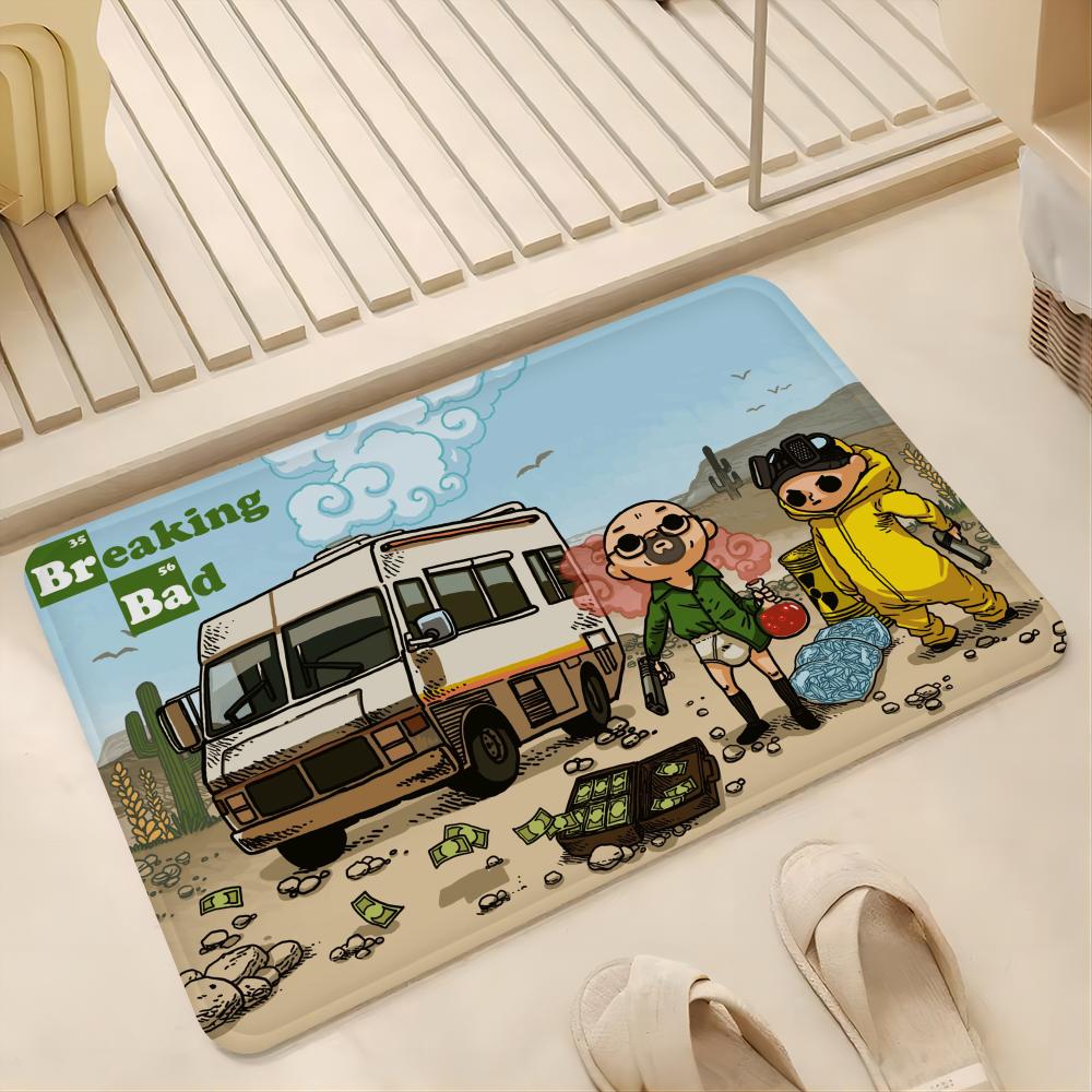 Heisenberg Breaking Bad Floor  - огляд і ціна Home Bathroom Break