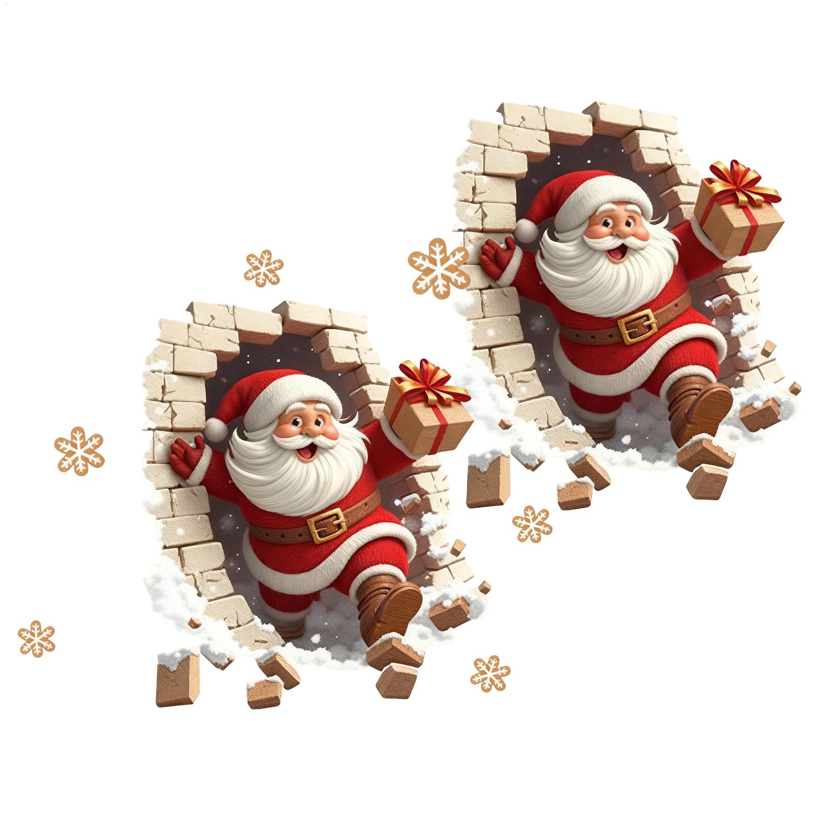 Wall Stickers Christmas Santa  - огляд і ціна Home Bathroom Break