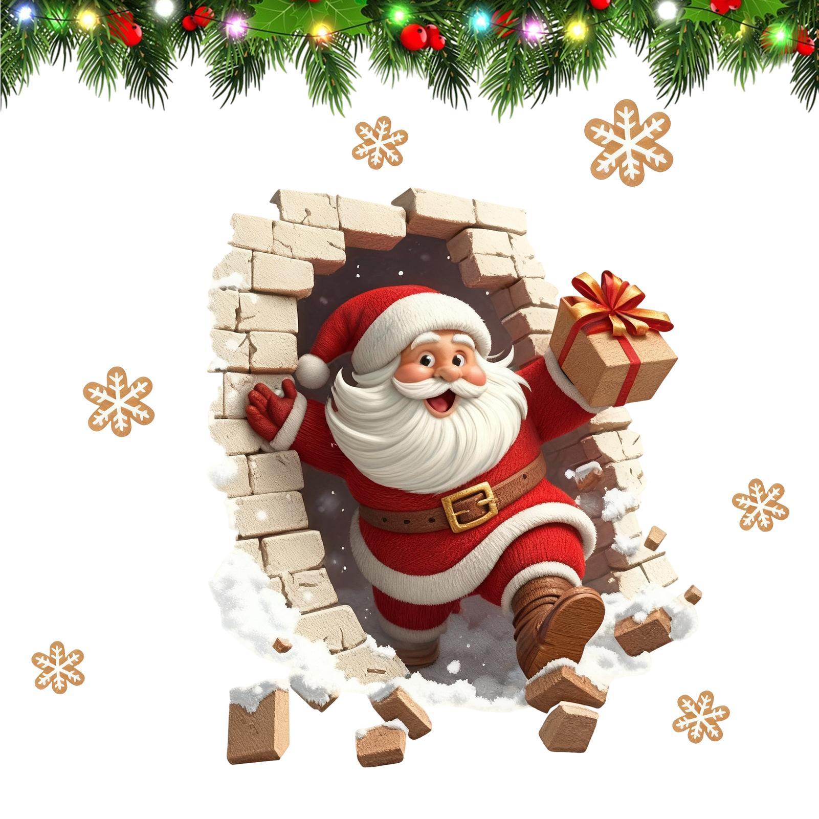 Wall Stickers Christmas Santa  - огляд і ціна Home Bathroom Break