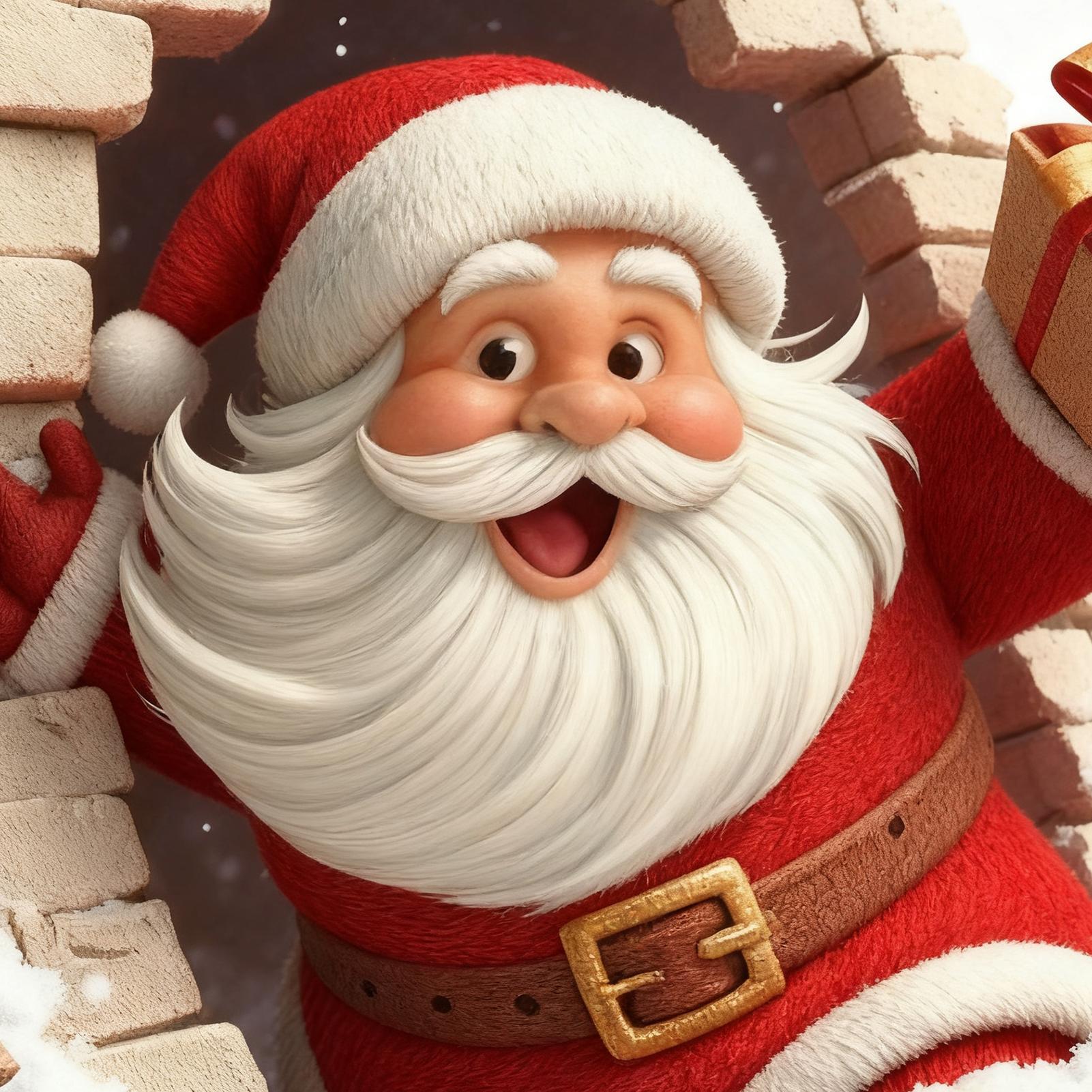Wall Stickers Christmas Santa  - огляд і ціна Home Bathroom Break