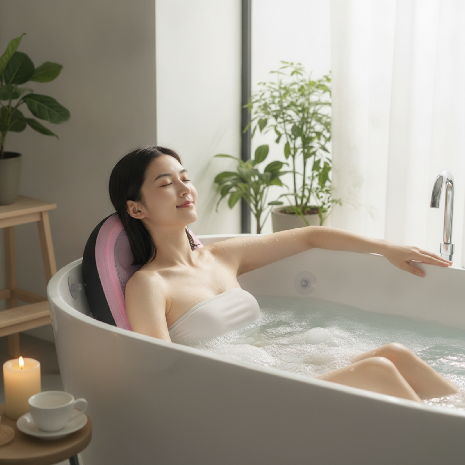 Inflatable Bathtub Cushion Sof - огляд і ціна Bathtub Pillow Inflatable