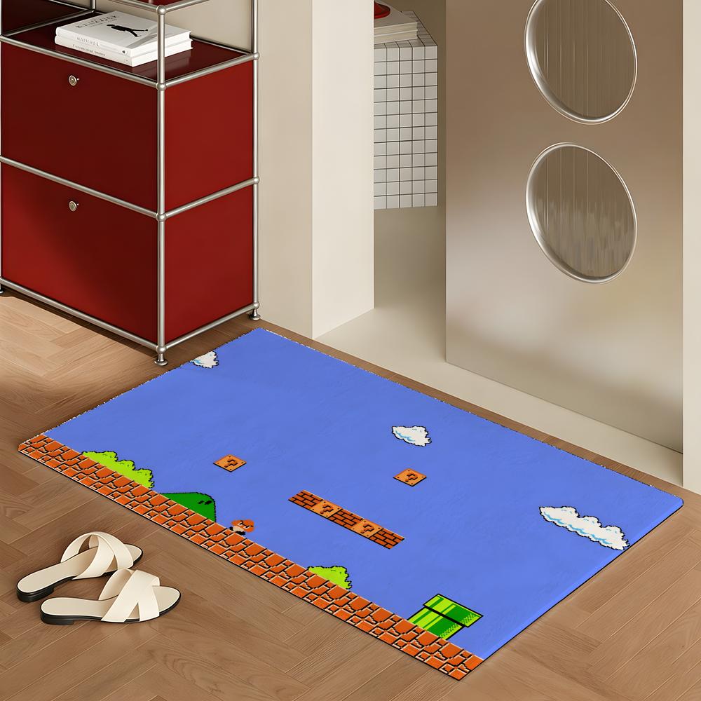 Anime Pixel Image Floor Mat So - огляд і ціна Home Bathroom Images