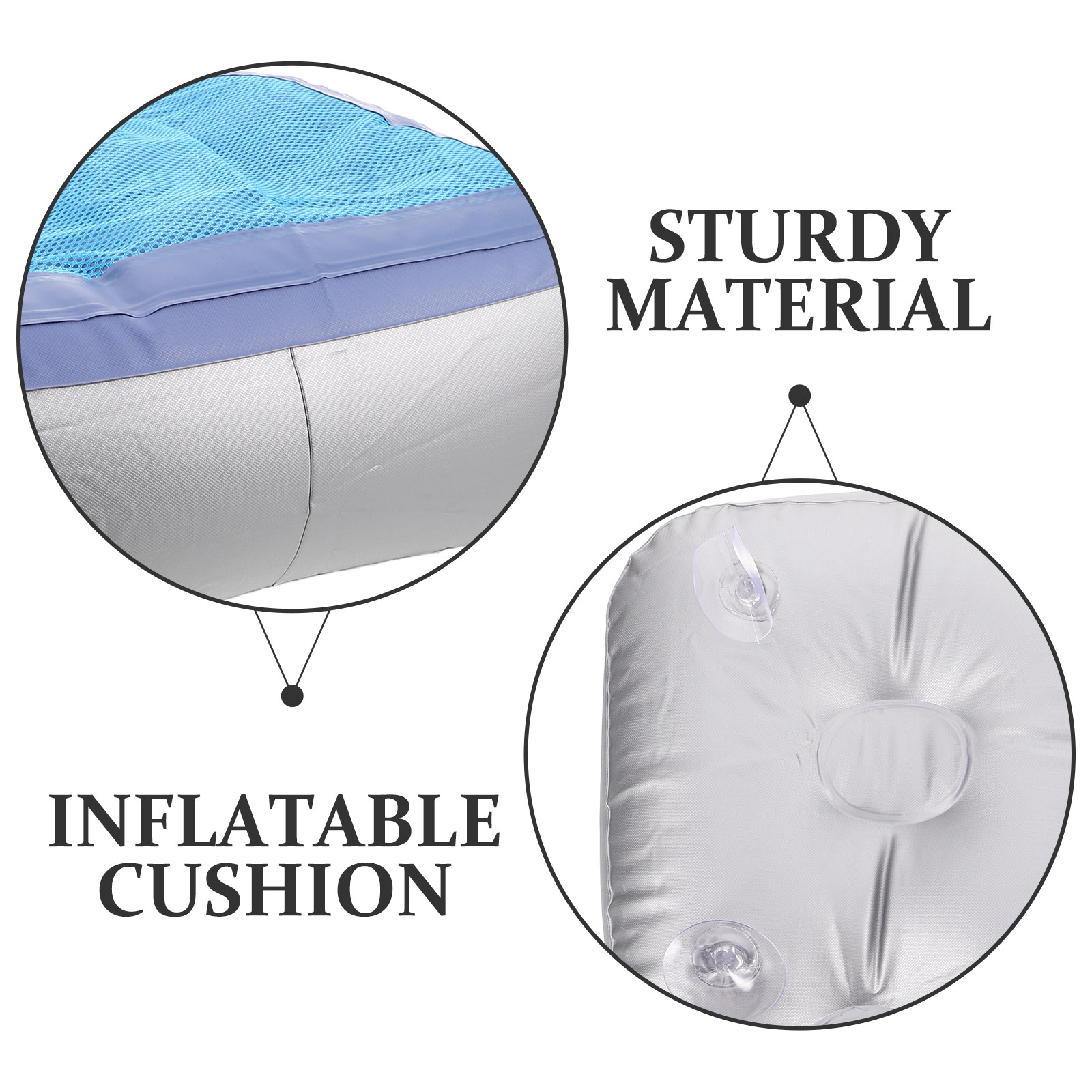 Multi Functional Inflatable Pi - огляд і ціна Bathtub Pillow Inflatable