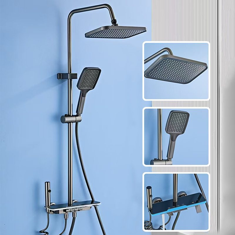 Shower Head Set Full Copper Ho - огляд і ціна Home Bathroom Set